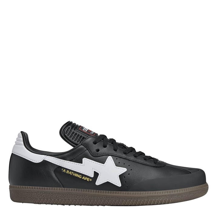 Adidas Originals Women's Black Adidas Bape Samba Tr Ld64 in Size 5, Sports Direct