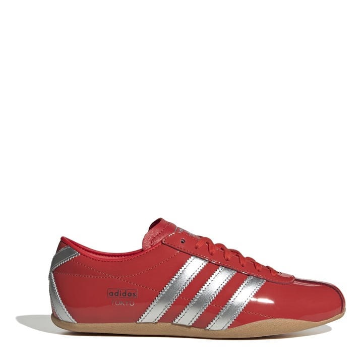 Adidas Originals Women's Red Tokyo Low-Top Trainers in Size 4, Sports Direct