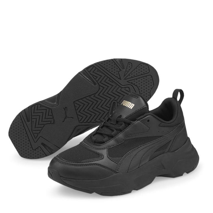 Puma Women's Black Cassia Trainers in Size 6.5, Sports Direct