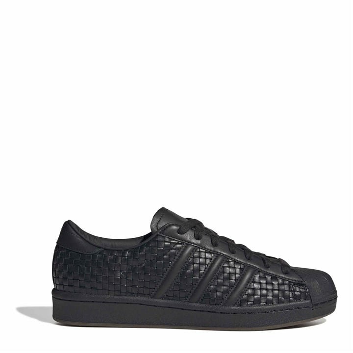 Adidas Originals Women's Black Superstar V Low-Top Trainers in Size 5, Sports Direct