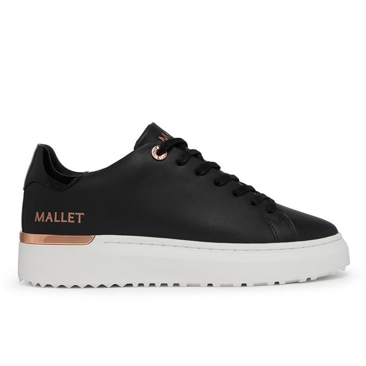 Mallet Women's Black Grftr Lite Low-Top Trainers in Size 6, Sports Direct