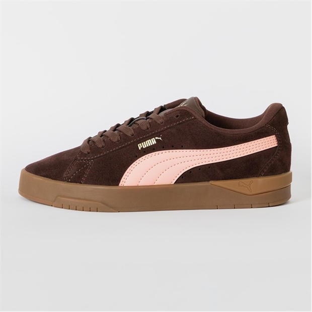 Brown/Pink - Puma - Puma Jada Suede Womens Trainers