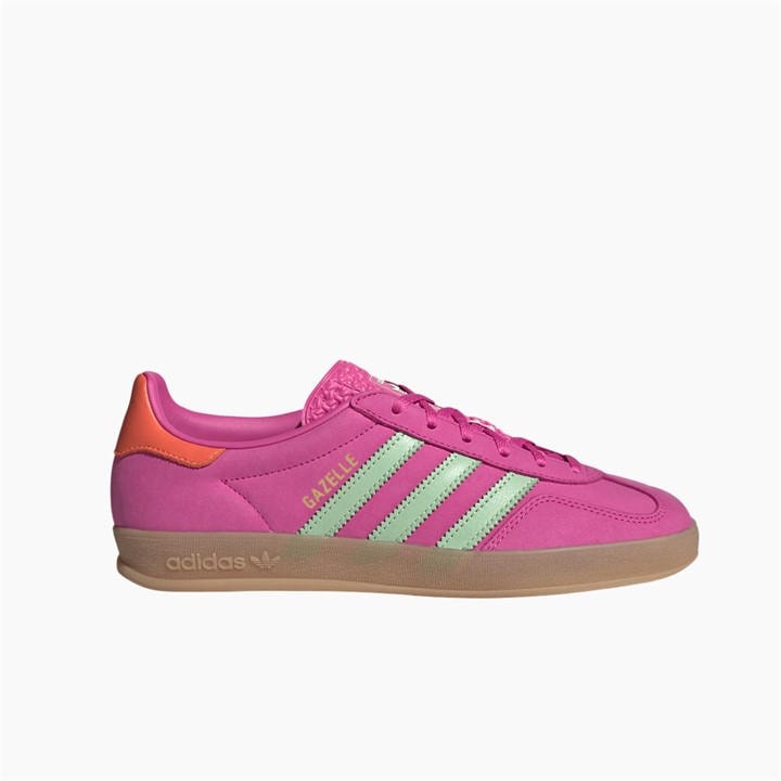Adidas Originals Women's Pink Adidas Gazelle Indoo in Size 6, Sports Direct