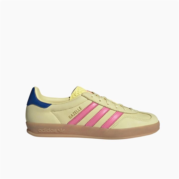 Adidas Originals Women's Yellow Adidas Gazelle Indoo in Size 6, Sports Direct