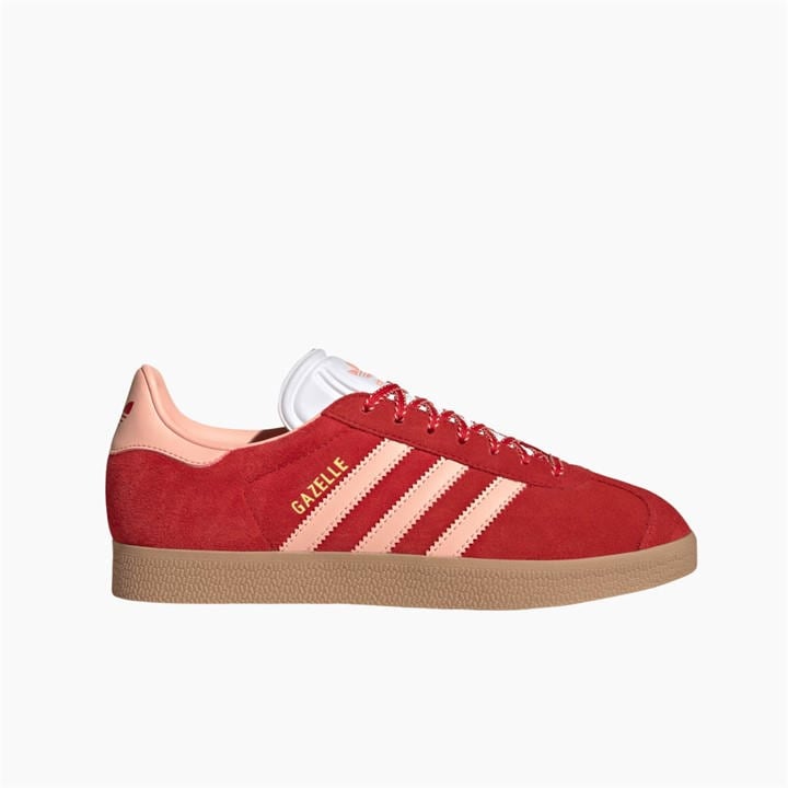 Adidas Originals Women's Red Adidas Gazelle Shoe in Size 6.5, Sports Direct
