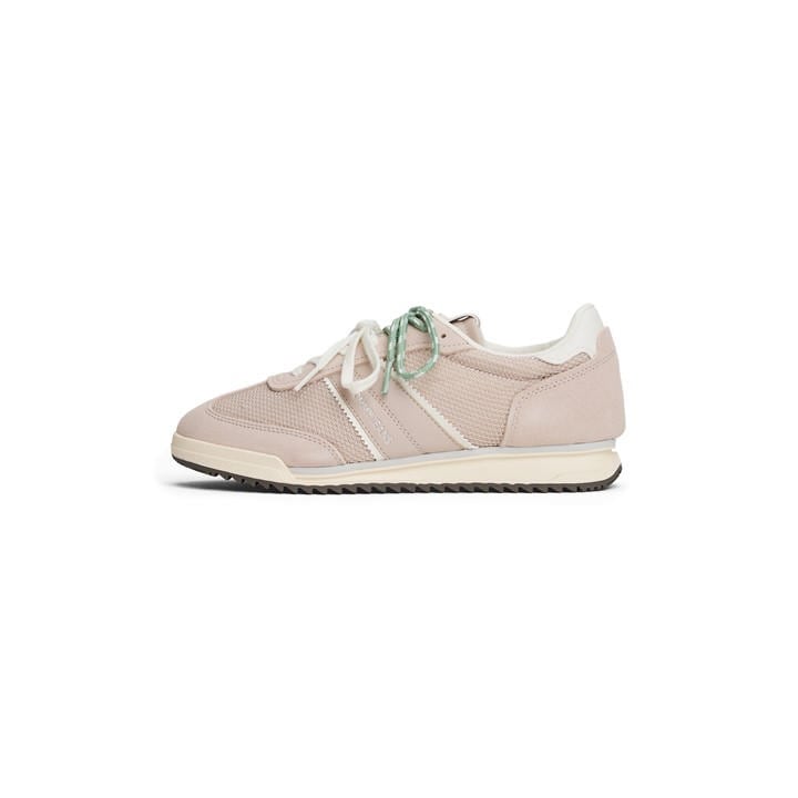 Tommy Jeans Women's Beige Double Lace Low-Top Trainers in Size 4, Sports Direct
