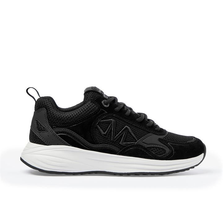Mallet Women's Black Willow Low-Top Trainers in Size 8, Sports Direct