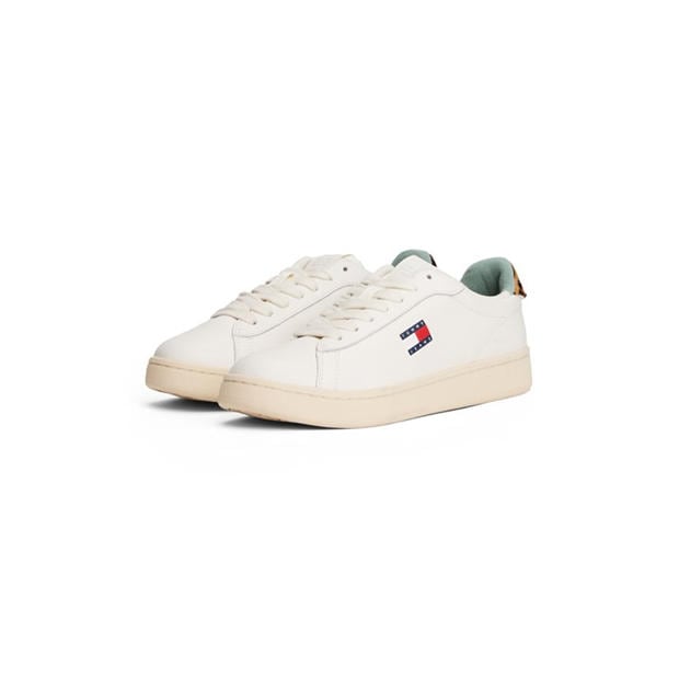 Ivory/Leopard - Tommy Jeans - Women's Archive 98 Low-Top Trainers