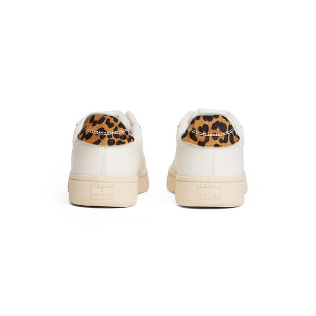 Ivory/Leopard - Tommy Jeans - Women's Archive 98 Low-Top Trainers