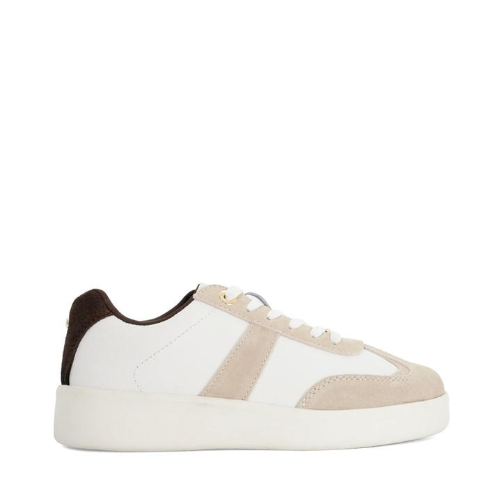 Dune London Women's Ensemble Leather Low-Top Trainers - White - 3 (36) - Image 2