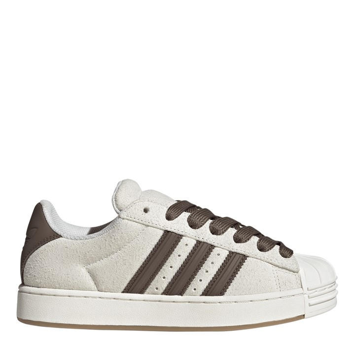 Adidas Originals Women's White Superstar St Superstar Low-Top Trainers in Size 5.5, Sports Direct