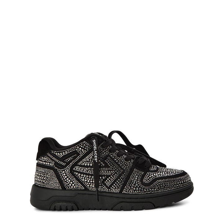 Off White Women's Black Outofoffice Low-Top Trainers in Size 4, Sports Direct