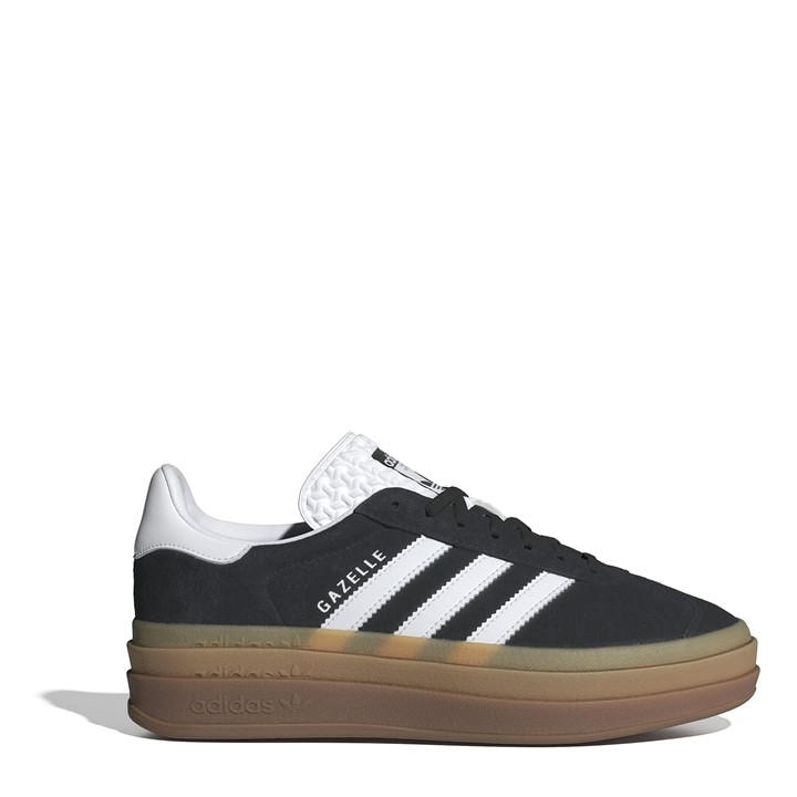 Adidas Originals Women's Black Gazelle Bold Trainers in Size 5.5, Sports Direct