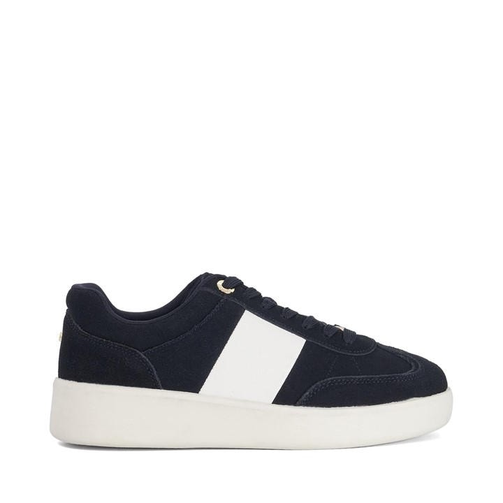 Dune London Women's Blue Enticing Low-Top Trainers in Size 6, Sports Direct