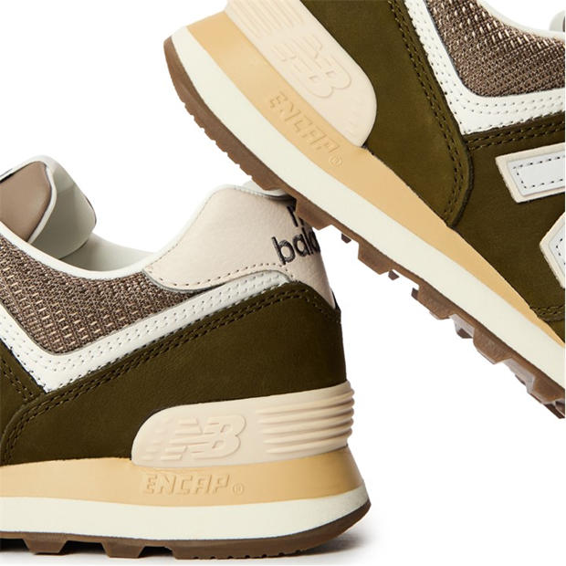 Brown/White - New Balance - NB 574 Womens