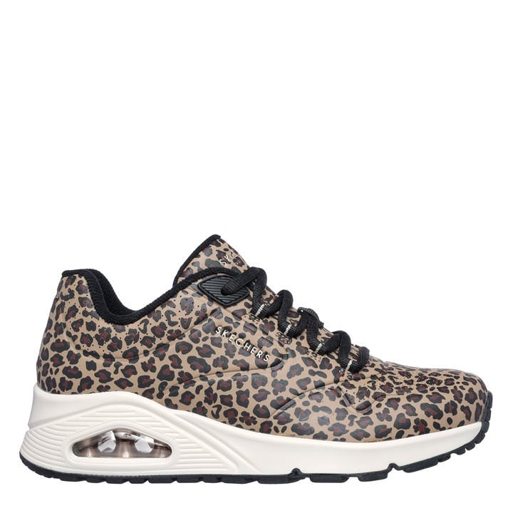 Skechers Women's Brown Uno Stand On Air Trainers in Size 6, Sports Direct