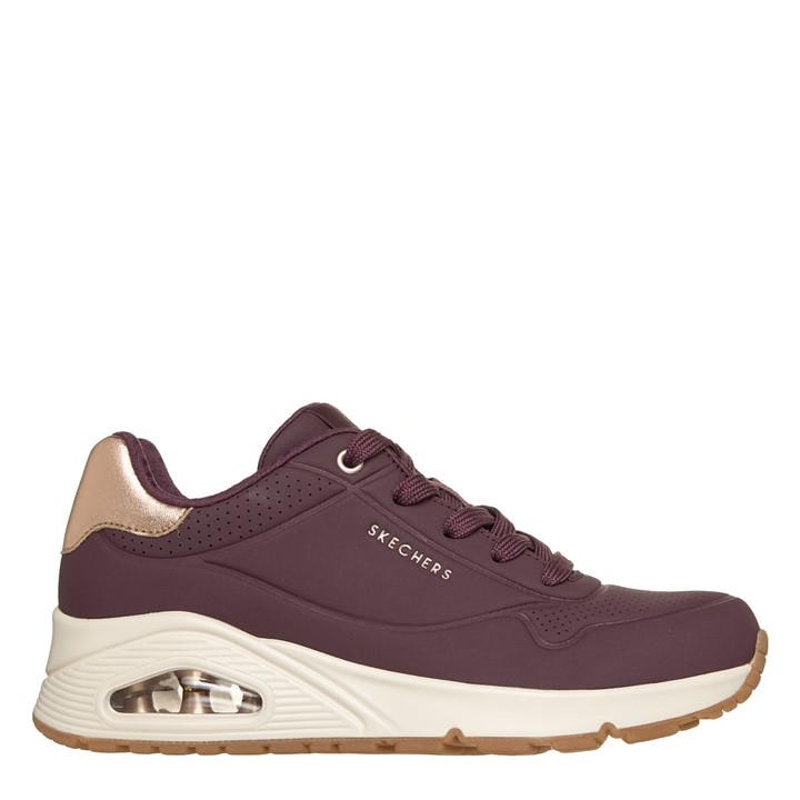 Skechers Women's Red Uno Stand On Air Trainers in Size 6.5, Sports Direct