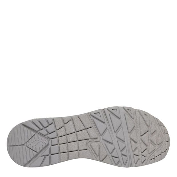 White/Leo Sole - Skechers - UNO Stand On Air Trainers Womens