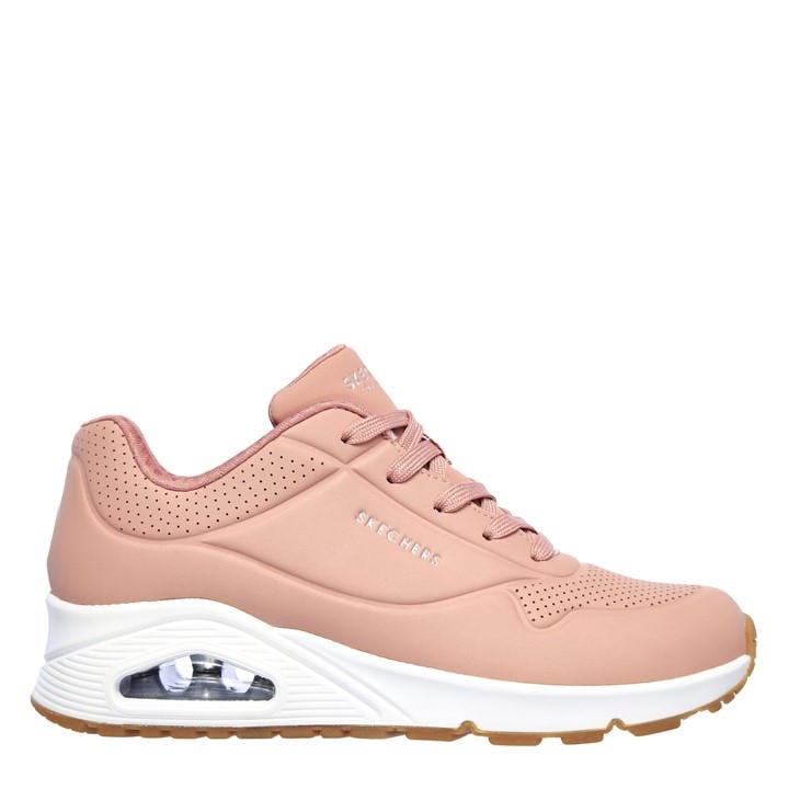 Skechers Women's Pink Uno Stand On Air Trainers in Size 5, Sports Direct