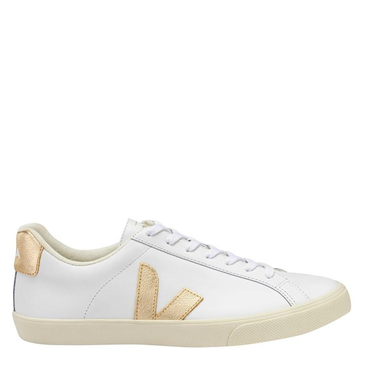 Veja Women's White Esplar Trainers in Size 4, Sports Direct