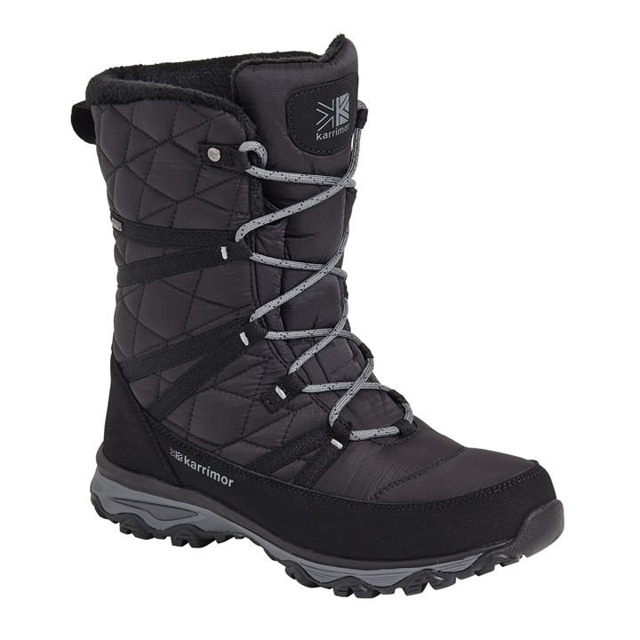 Karrimor Women's Black St Moritz Snow Boots in Size 4, Sports Direct