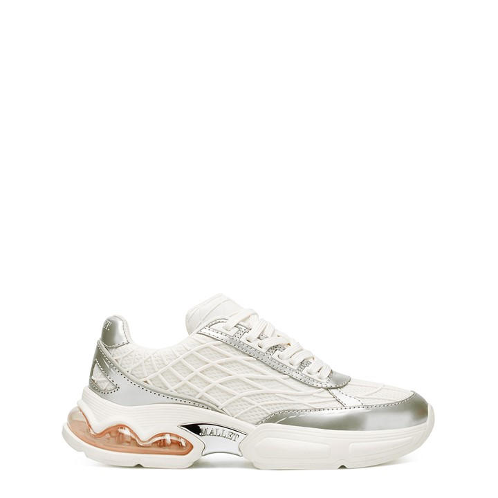 Mallet Women's White Neptune Trainer in Size 3, Sports Direct