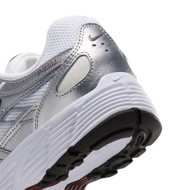 White/Burgundy - Nike - P-6000 Shoes Womens