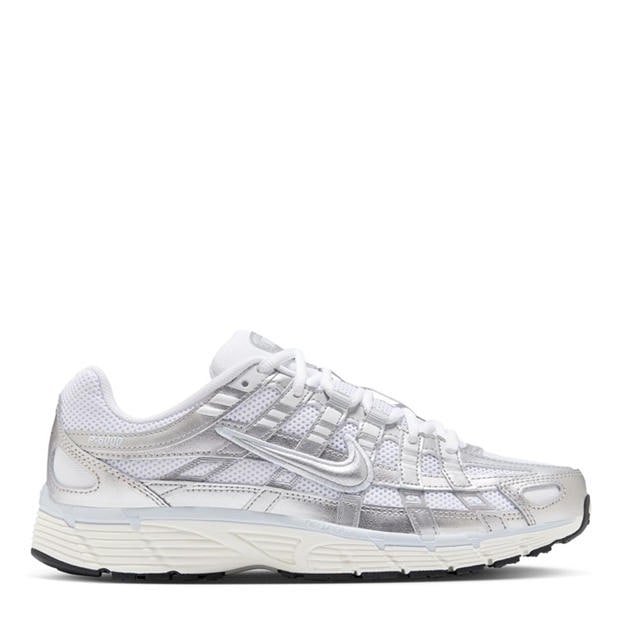 White/Silver - Nike - P-6000 Shoes Womens