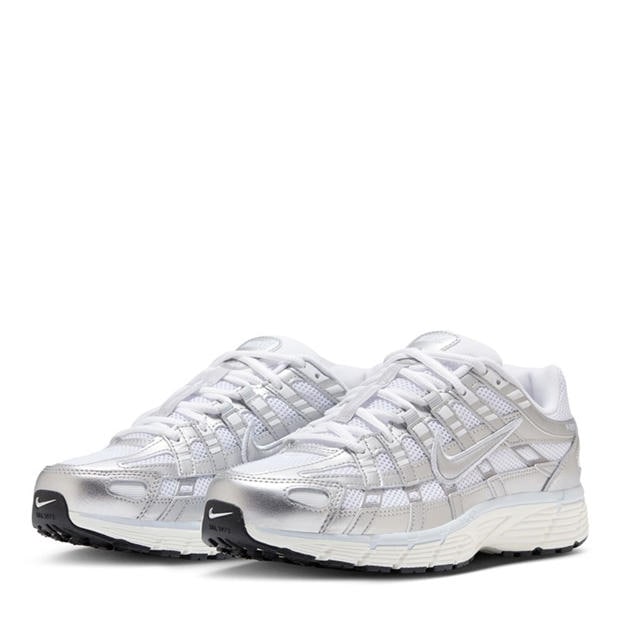 White/Silver - Nike - P-6000 Shoes Womens