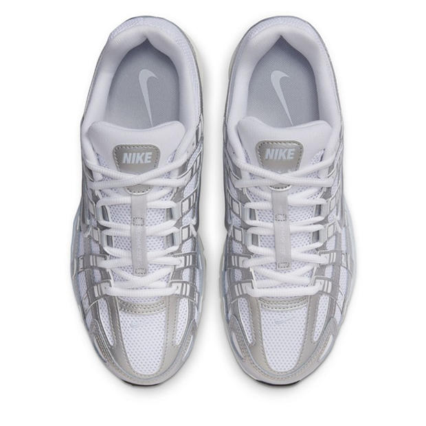 White/Silver - Nike - P-6000 Shoes Womens