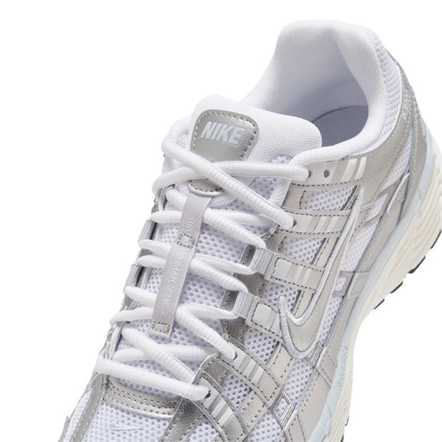 White/Silver - Nike - P-6000 Shoes Womens