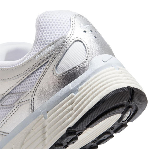 White/Silver - Nike - P-6000 Shoes Womens