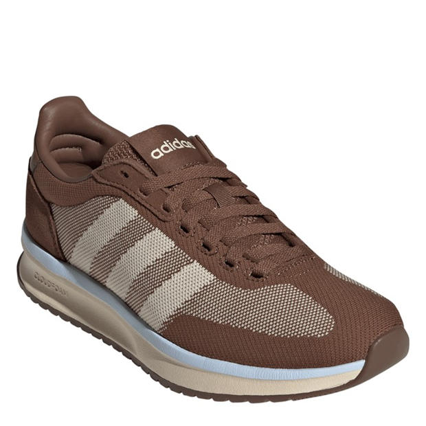 Brown Knit - adidas - Run 70s 2.0 Low-Top Trainers Womens