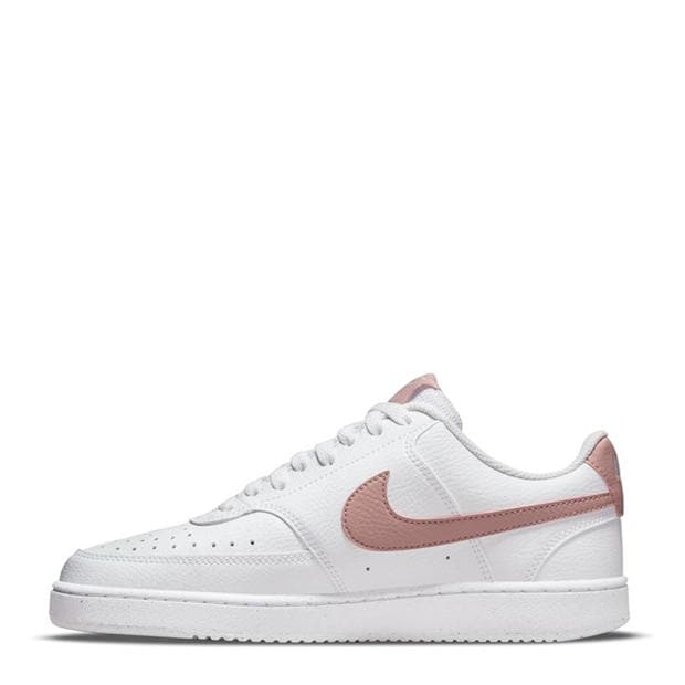 WHITE/PINK OXFO - Nike - Court Vision Low Next Nature Women's Shoes