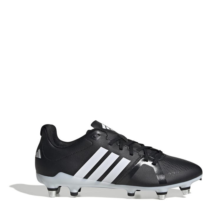 Adidas Women's Black Adizero Rs15 Rise Soft Ground Rugby Boots in Size 7, Sports Direct