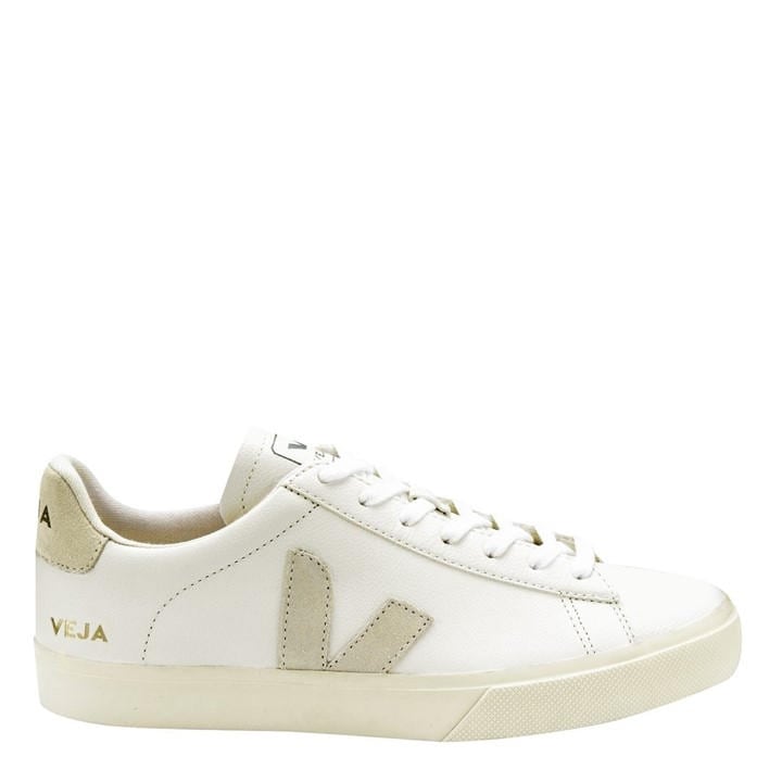 Veja Women's White Campo Trainers in Size 8, Sports Direct