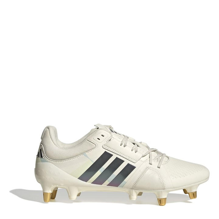 Adidas Women's White Rs15 Avaglide Soft Ground Rugby Boots in Size 7, Sports Direct