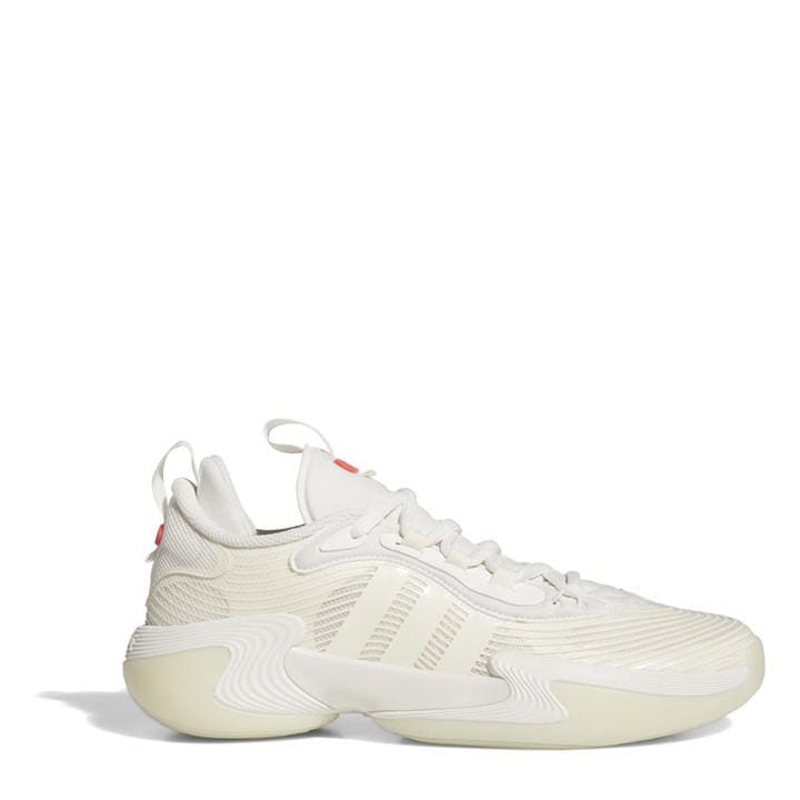 Adidas Women's White Basketball Trainers in Size 8.5, Sports Direct
