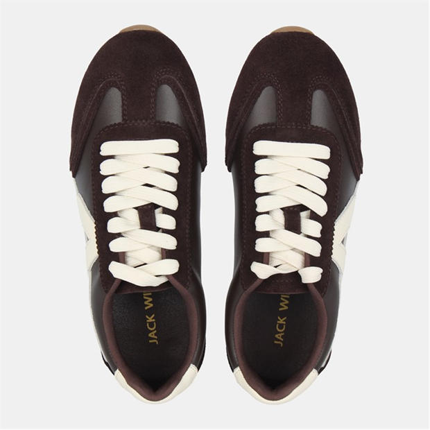 Brown/White - Jack Wills - Jack Wills Starbury Ladies