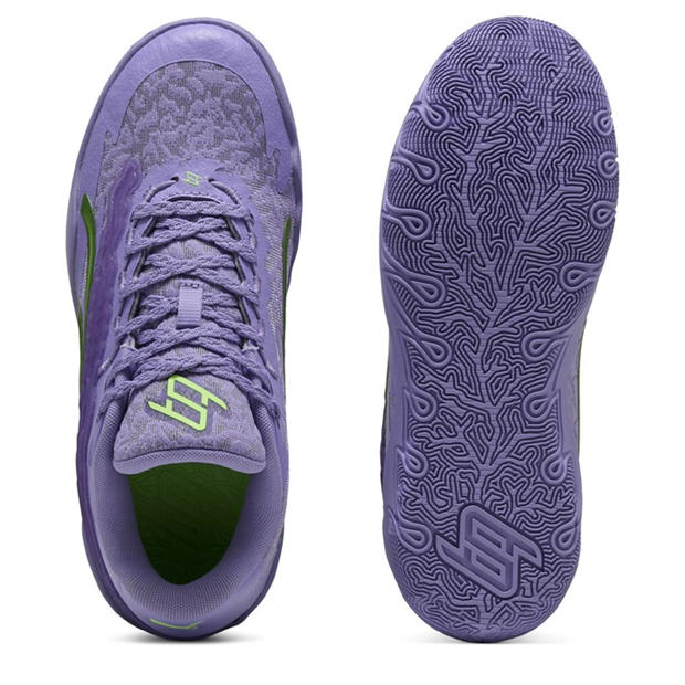 Lavender Alert - Puma - Puma Stewie 3 Lace Em Up Basketball Trainers Womens
