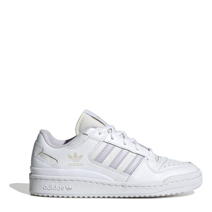 Adidas Originals Women's White Forum Low Basketball Trainers in Size 3.5, Sports Direct