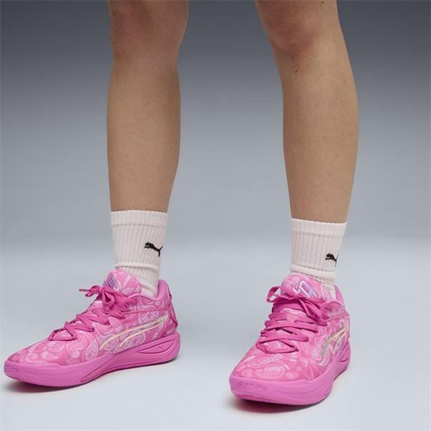 Pinkpixel-White - Puma - Women's Stewie 4 St4Rz Basketball Trainers