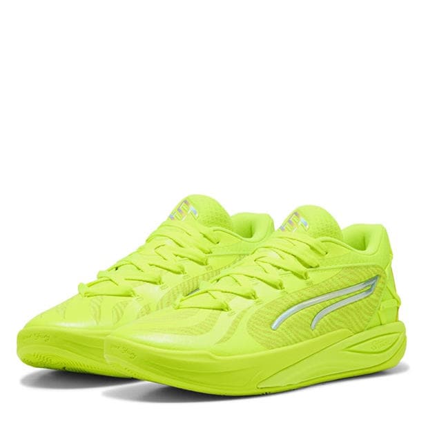 Lime Squeeze - Puma - Women's Stewie 4 Flawless Basketball Trainers
