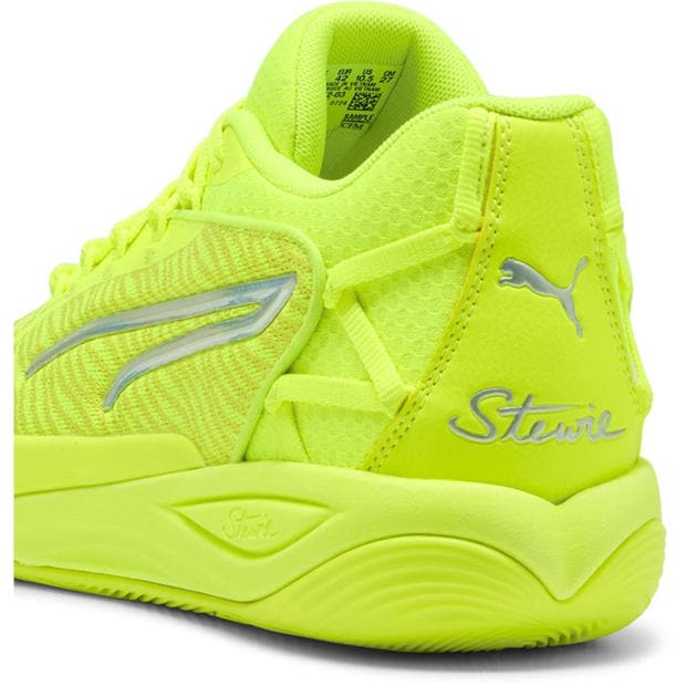 Lime Squeeze - Puma - Women's Stewie 4 Flawless Basketball Trainers