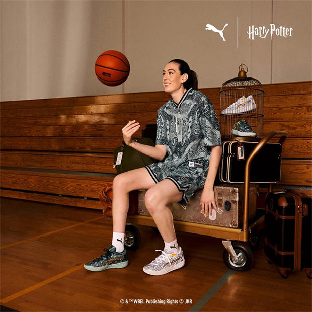 White-Greent - Puma - Women's Stewie 4 Harry Potter Basketball Trainers