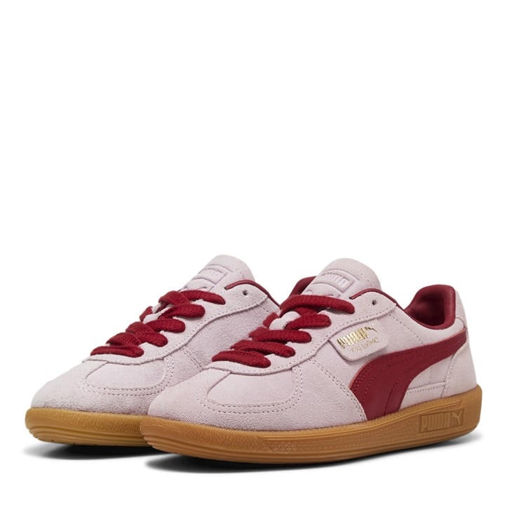 Puma Women's Pink Palermo Trainers in Size 8, Sports Direct