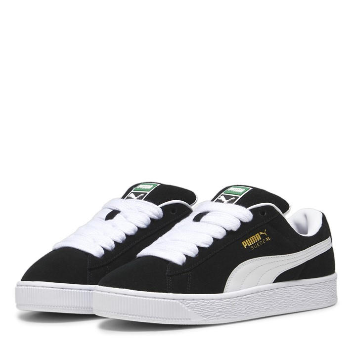 Puma Women's Black Suede Xl Trainers in Size 6, Sports Direct