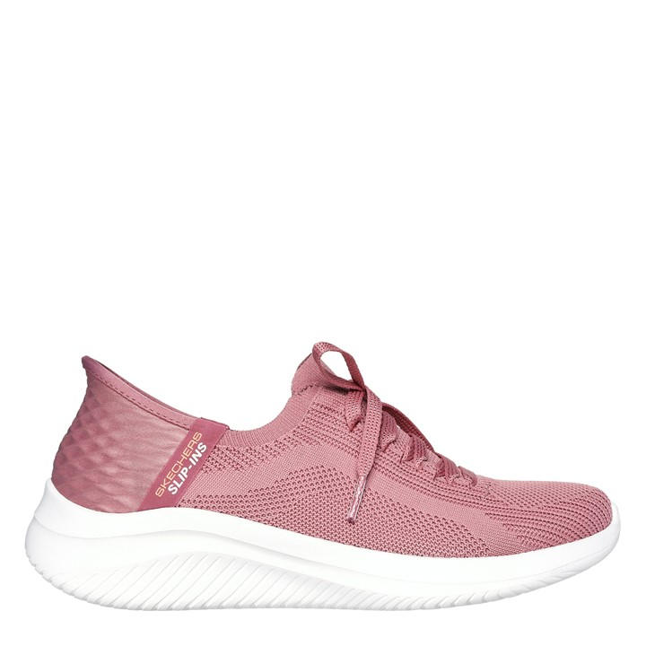 Skechers Women's Pink Slip On Runners in Size 7, Sports Direct