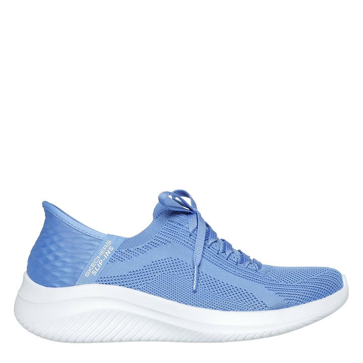 Skechers Women's Blue Slip On Runners in Size 5, Sports Direct