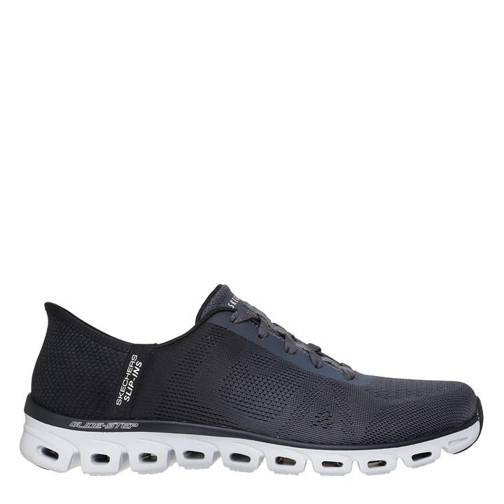 Skechers Women's Black Glide Step Excite Runners in Size 4, Sports Direct